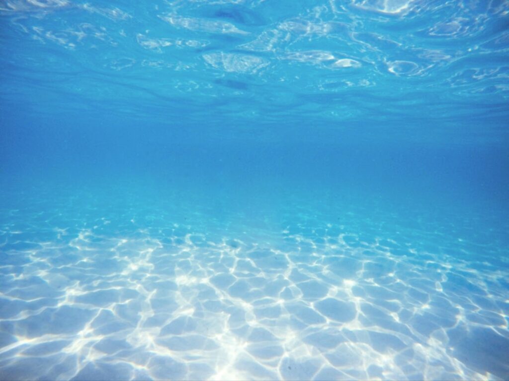 Underwater photo of ocean