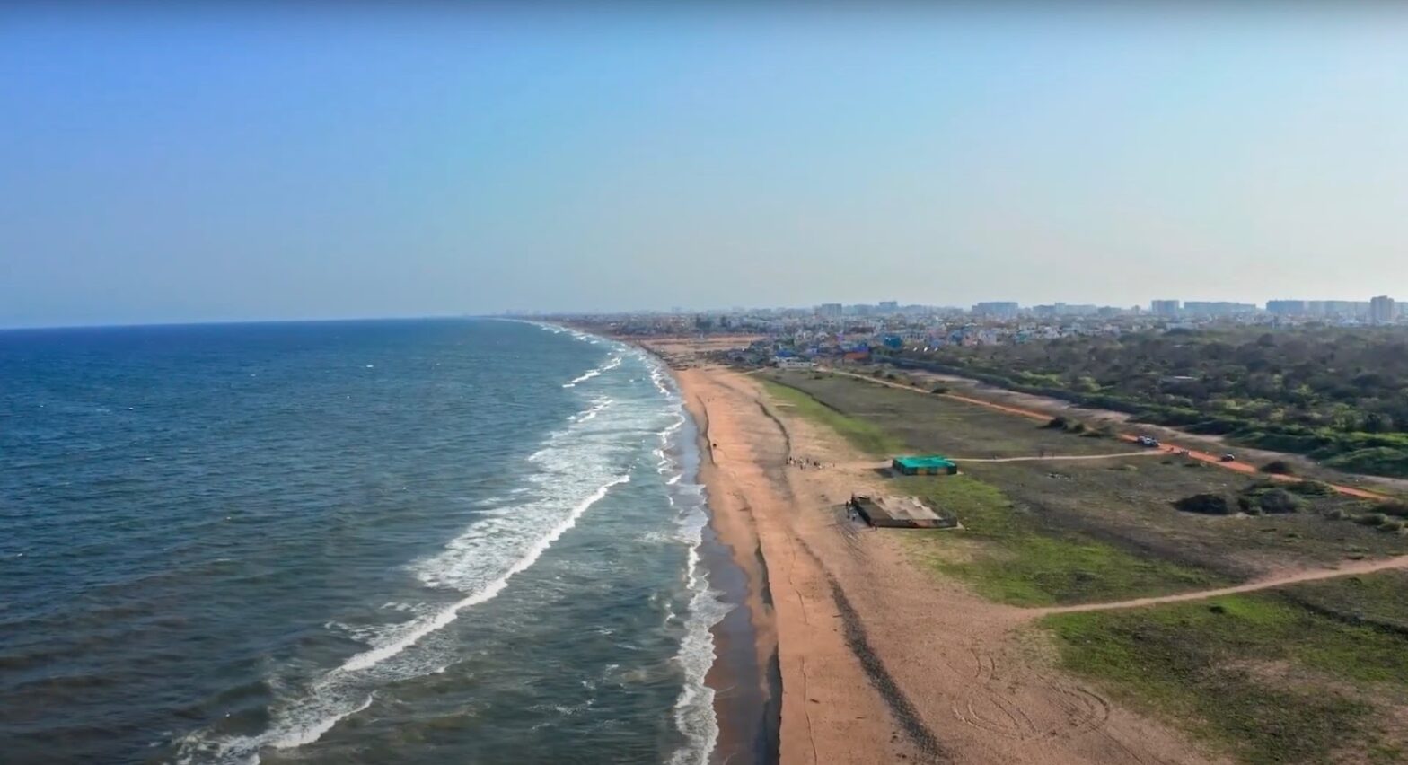 Indian Ocean, top view